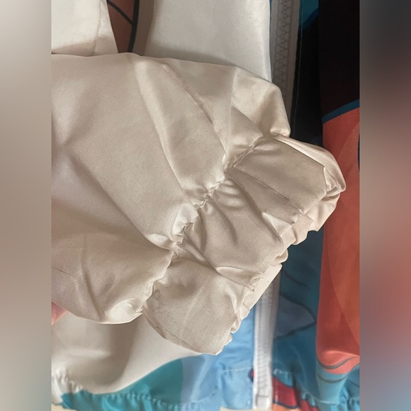 Members Only Windbreaker Jacket Space Jam Looney Tunes Size Medium Bugs Bunny - Picture 13 of 14